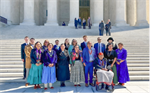 Navajo Nation leaders attend U.S. Supreme Court hearing in support of Arizona water claims.