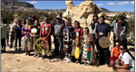 Council Delegate Nathaniel Brown attends  Walking with Dinétah opening ceremony