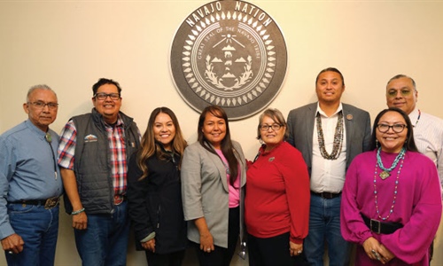 25th Navajo Nation Council meets with newly-appointed acting ﻿Navajo...