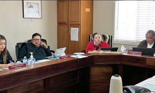 Budget and Finance Committee questions progress of ﻿Navajo Veterans...