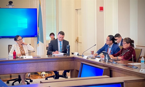 President Nygren and Speaker Curley advocate for the Navajo Nation at...