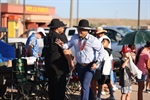 Navajo Nation President Buu Nygren runs as Grand Marshal of Central Fair Parade