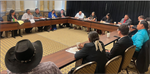 Navajo Nation Council members meet with first Native American U.S. Treasurer Marilynn Malerba