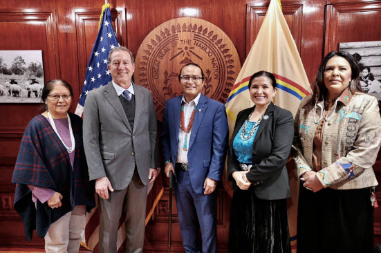 Navajo President Buu Nygren signs MOA to empower Navajo law students