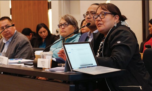 25th Navajo Nation Council advocates at Tribal Interior Budget Council...