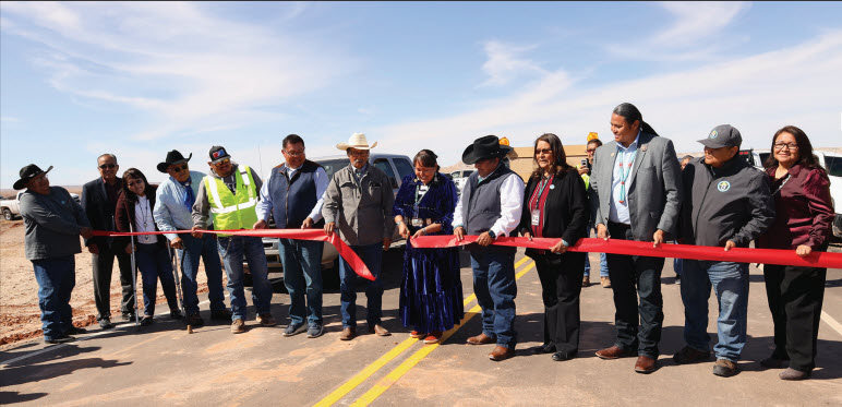 25th Navajo Nation Council celebrates completion of Navajo Route 71 in...