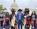 Navajo President Buu Nygren, Speaker Curley join D.C. march with uranium miners, families to seek RECA justice from Congress