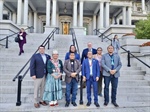 Navajo President Buu Nygren, Navajo Hopi Land Commissioners Tso, Johnson consults with the White House to address urgent Navajo relocation crisis