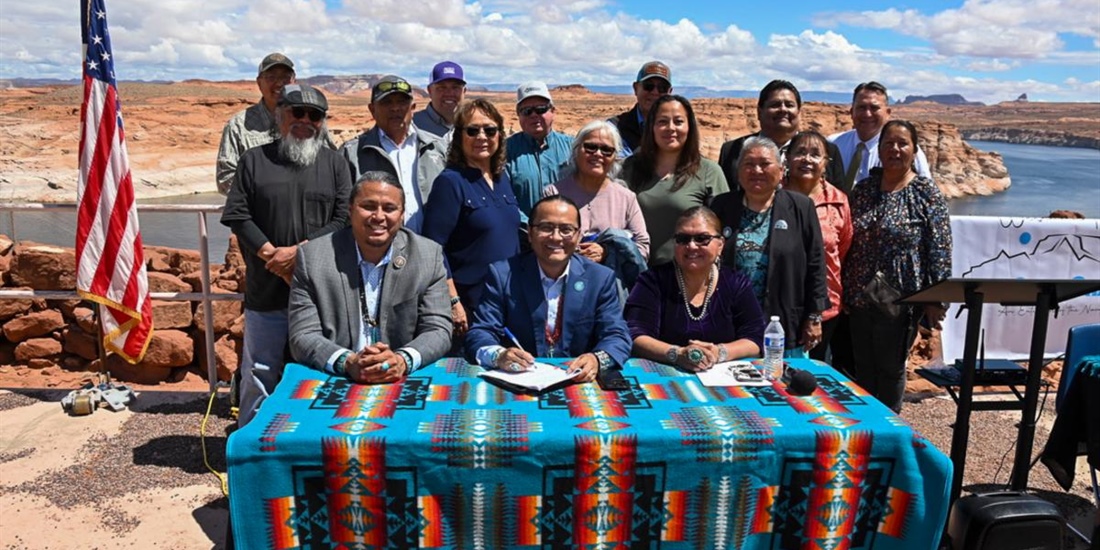 25th Navajo Nation Council celebrates the launch of $43M LeChee Water...