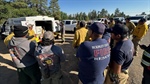 Oak Ridge Fire estimated at 1800 acres, zero containment