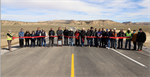 Mariano Lake celebrates the completion of new bridge and paving of community road