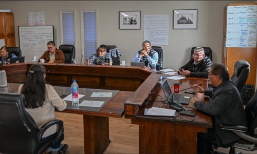 Nation Hopi Land Commission received update from Washington Office on...