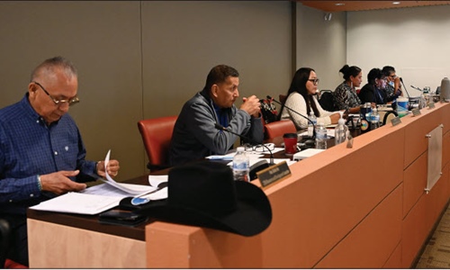 Resources and Development Committee discusses Navajo Mine Plant Lease...