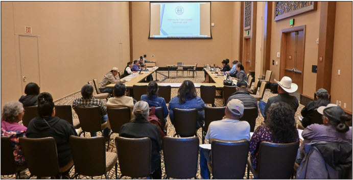 Navajo-Hopi Land Commission reviews grazing reissuance progress, trust...