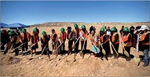 ToHajiilee community celebrates the start of construction of a new school building