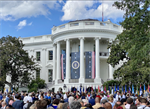 President Nez joins President Biden for the ceremonial signing of the Inflation Reduction Act