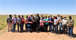Navajo families receive long-awaited electricity to their homes in the community of Tonalea